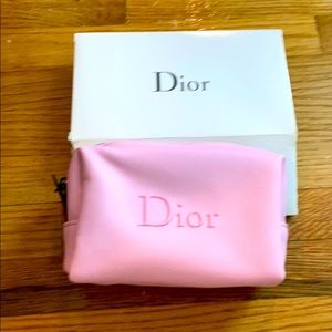 Dior makeup pouch